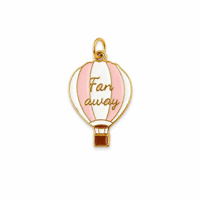 Far Away Hot Air Balloon Charm (SURPRISE)