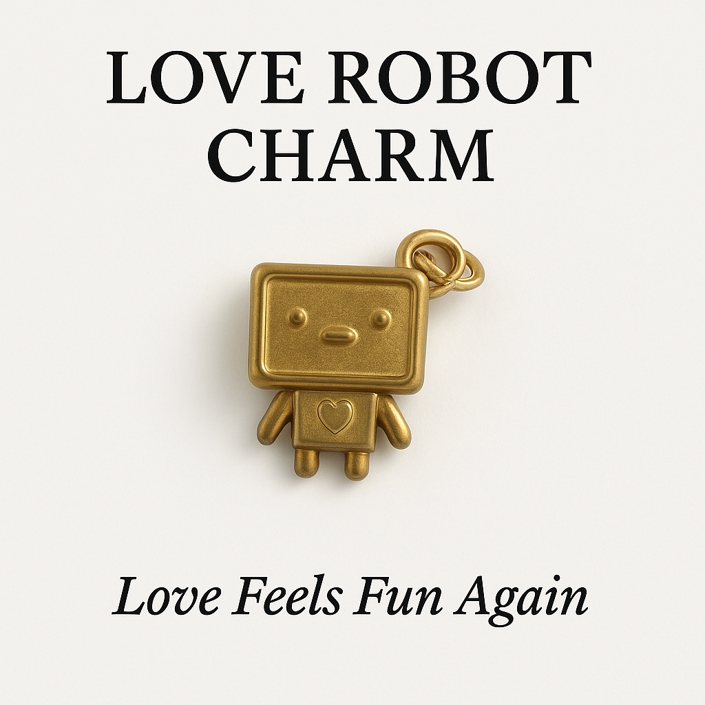 Love Robot Charm - Love Feels Fun Again