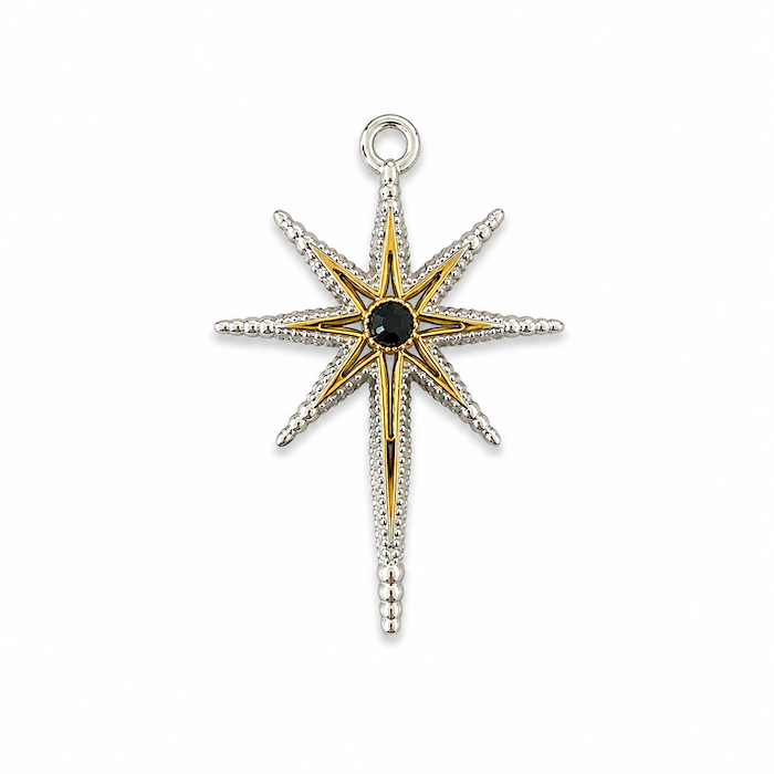 North Star 2 Tone Charm (SURPRISE)