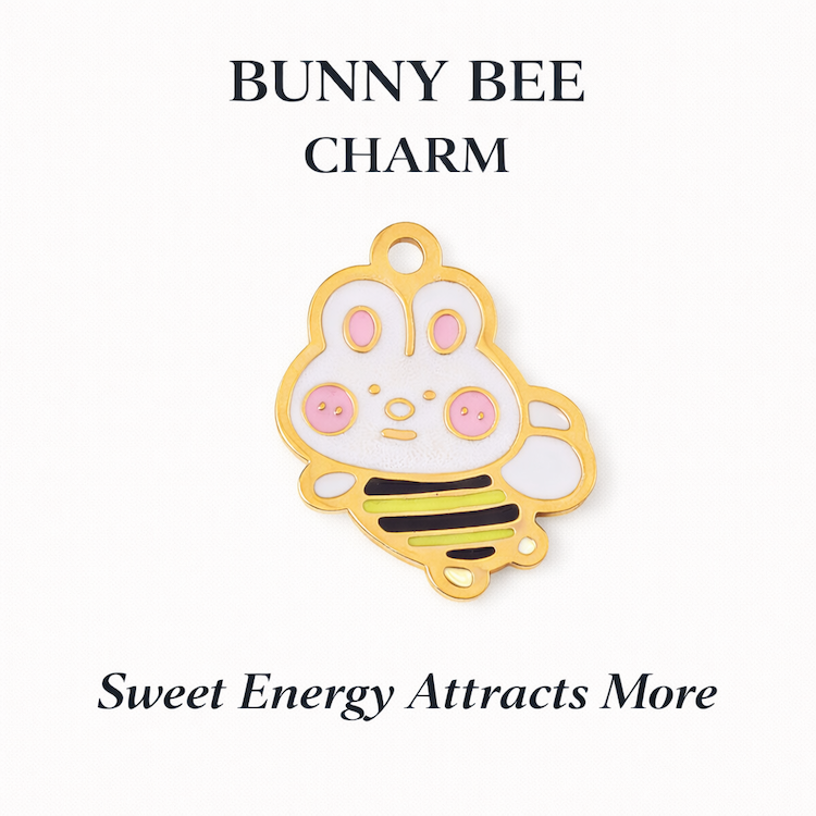 Bunny Bee Charm