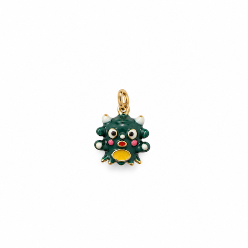 Green Monster Charm