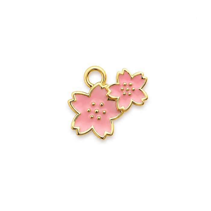 Dainty Pink Cherry Blossoms Charm (SURPRISE) JAPAN