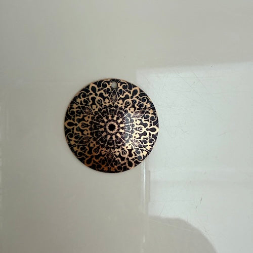 Turkish Ottoman Circle Charm COPPER (SURPRISE)