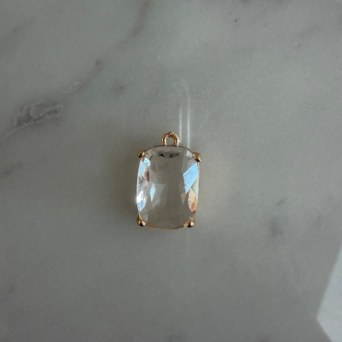 Clear Glass Stone Charm (SURPRISE)