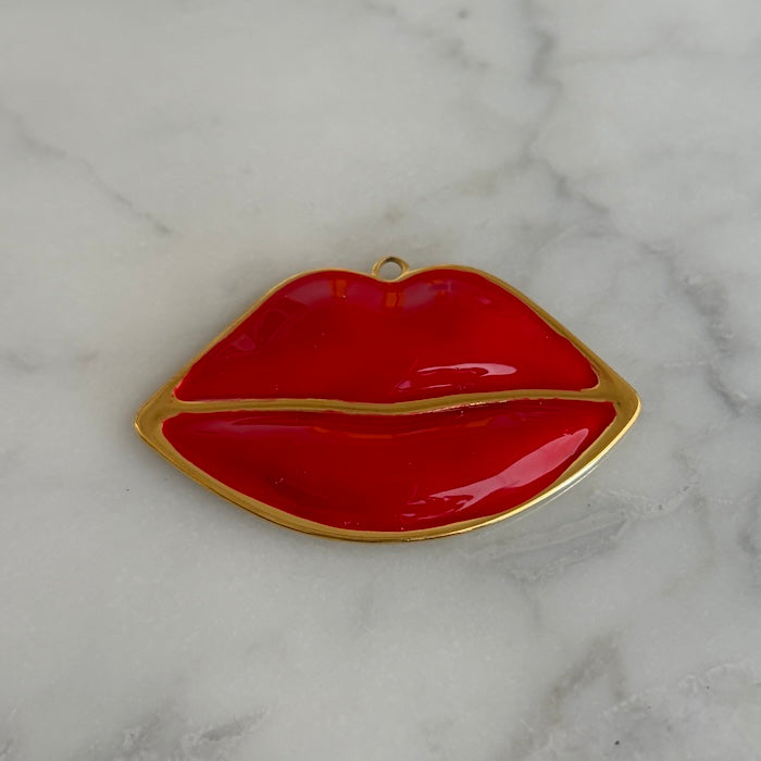 Big Daddy Red Lips Charm (SURPRISE)