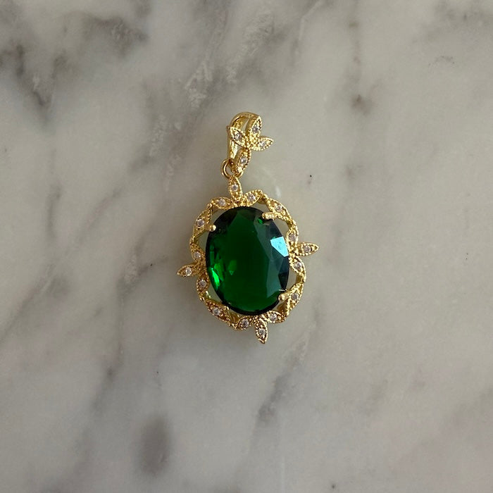 Emerald Vine Pendant Charm (SURPRISE)