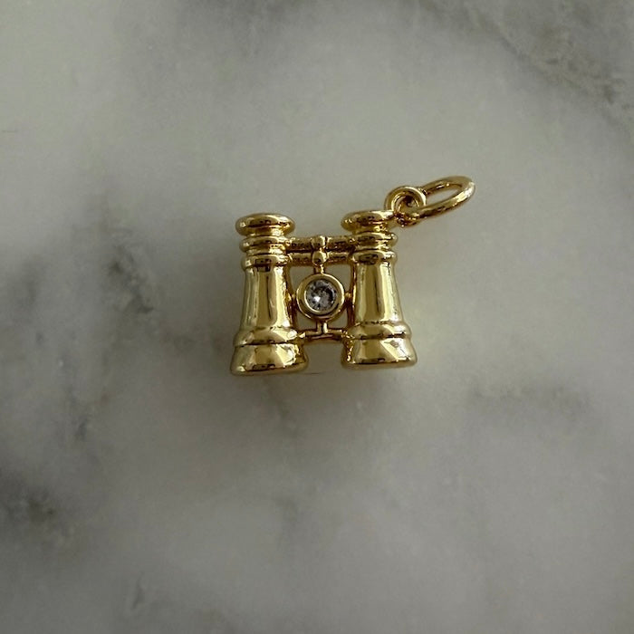 Gold Binoculars Charm (SURPRISE)