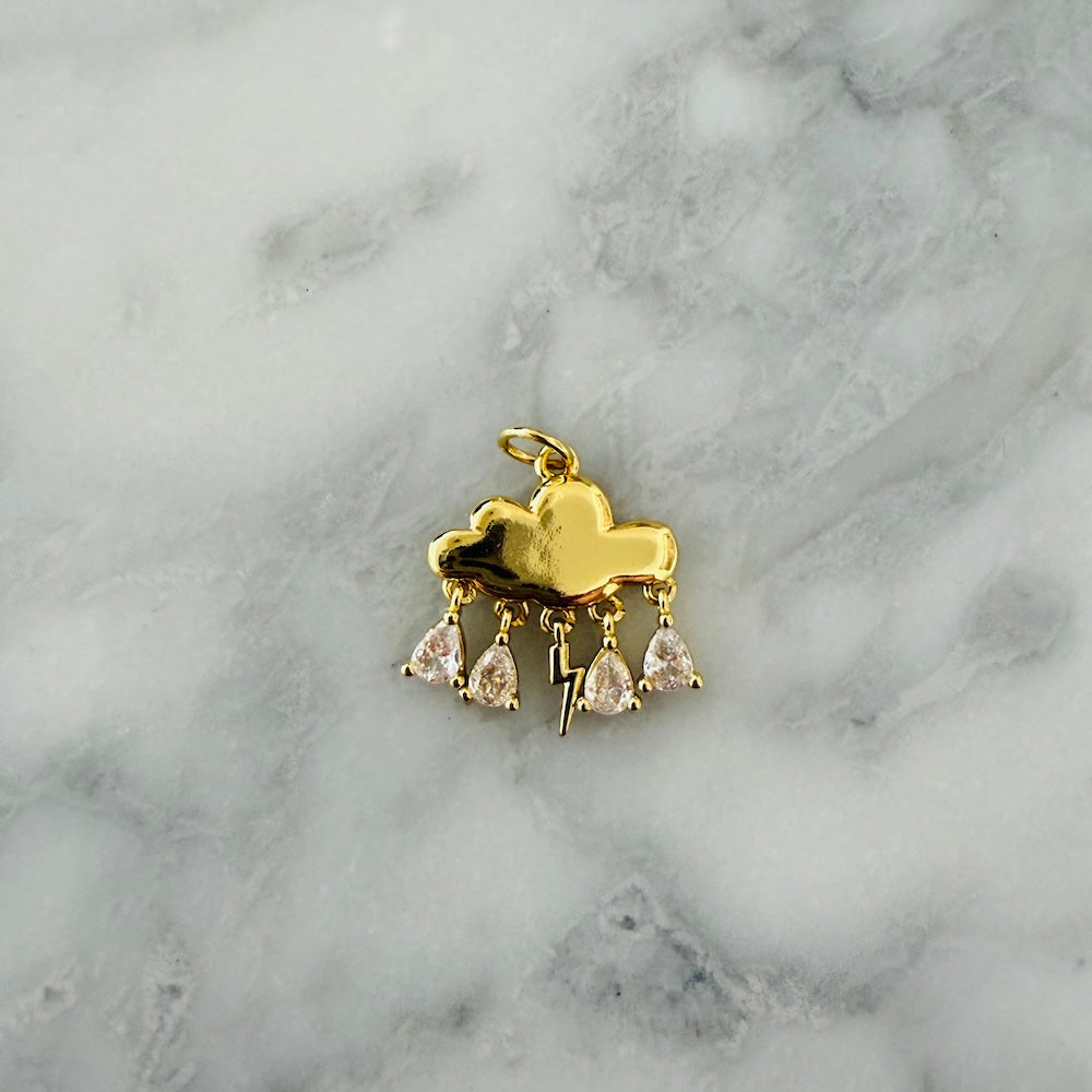 Storm Cloud Gold Charm (SURPRISE)