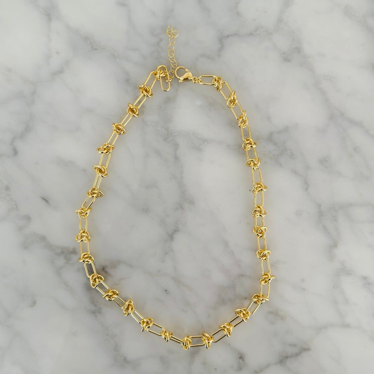 Lovet Knot Link Necklace Bundle - (5 Charms)