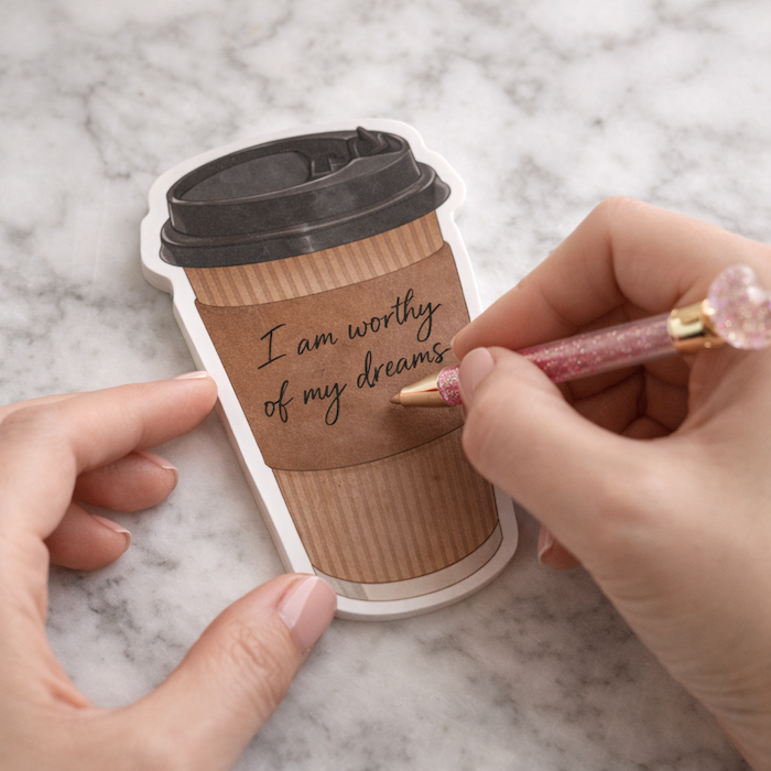 Coffee Cup Sticky Notes