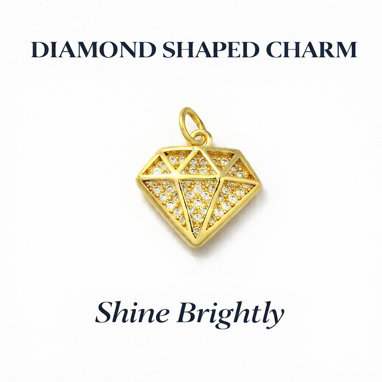 Diamond Shaped Charm