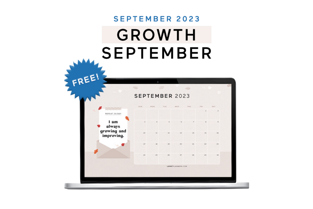 Growth September (+ September 2023 Wallpaper Download)