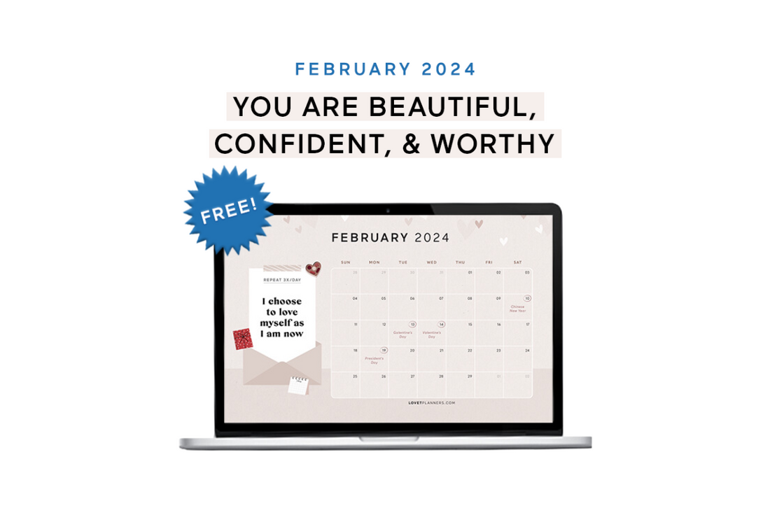 5 Ways To Boost Self Love (+ February 2024 Wallpaper Download)