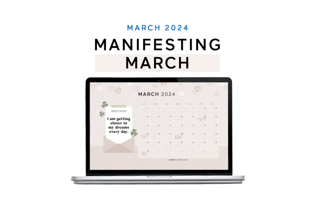 Go Beyond Luck, Manifest Your Dream Into Reality  (+ March 2024 Free Wallpaper )