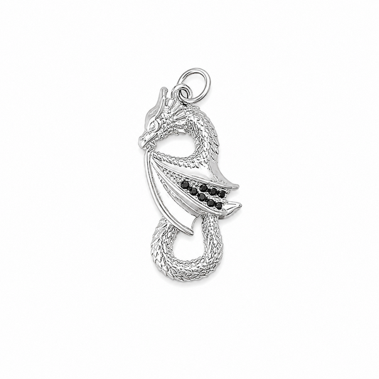Silver Black Dragon Charm (SURPRISE)