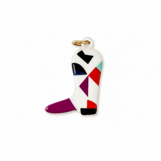 Artsy Cowboy Boot Charm (SURPRISE)