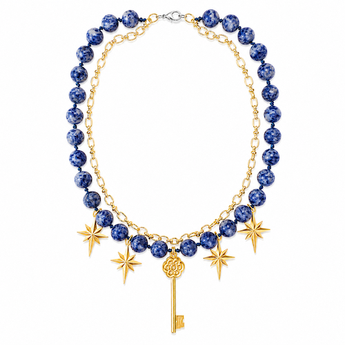 Turkish North Star Blue Jasper Necklace (SURPRISE)