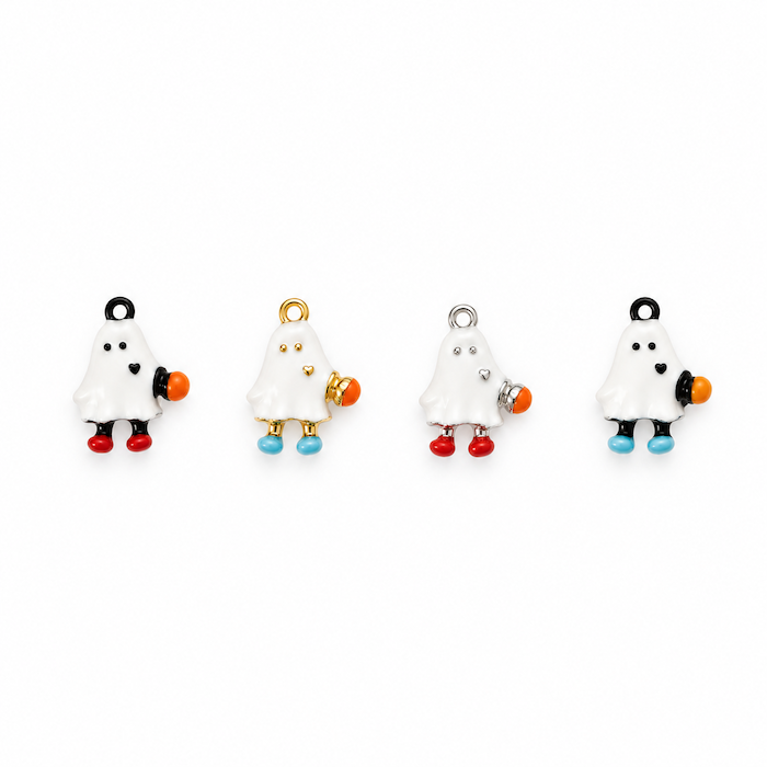 Trick-or-Treat Ghosties Charm Set (SURPRISE) (4 CHARMS)