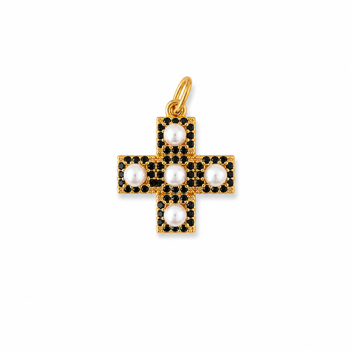 Ottoman Inspired Cross Charm (SURPRISE)