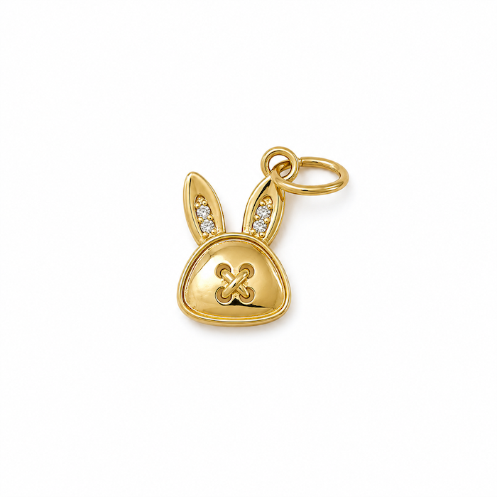Bunny Button Charm (SURPRISE)