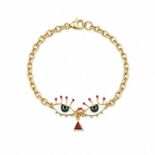 Unhinged Evil Eye Baddie Bracelet (SURPRISE)