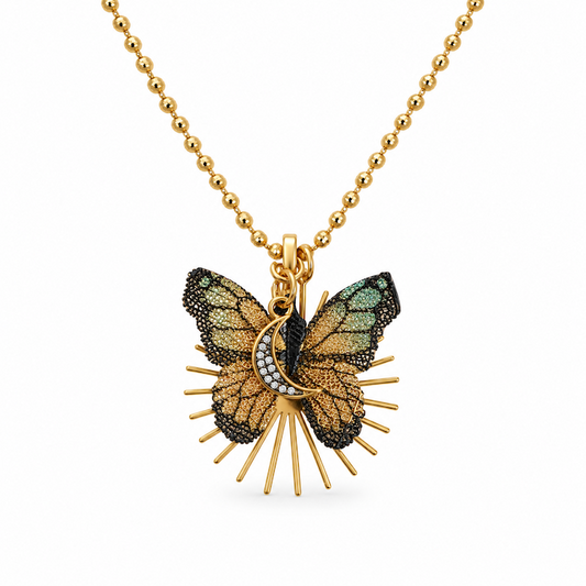 Golden Dawn Butterfly Necklace (SURPRISE)