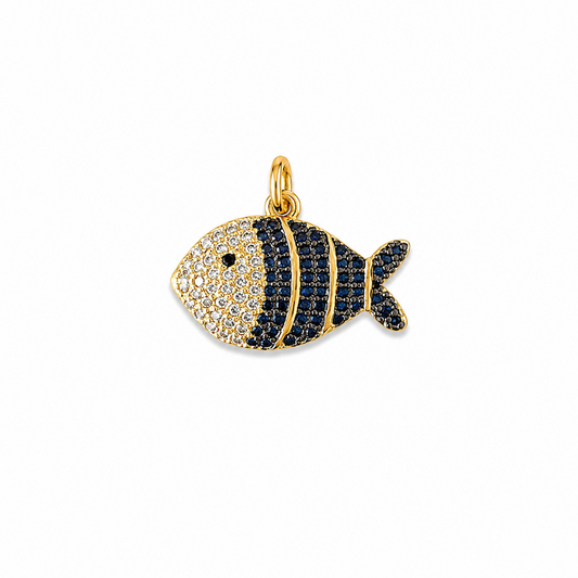 Blackish Crystal Fish Charm (SURPRISE)