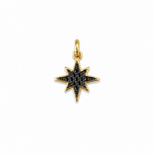 Black Crystal Tiny North Star Charm (SURPRISE)