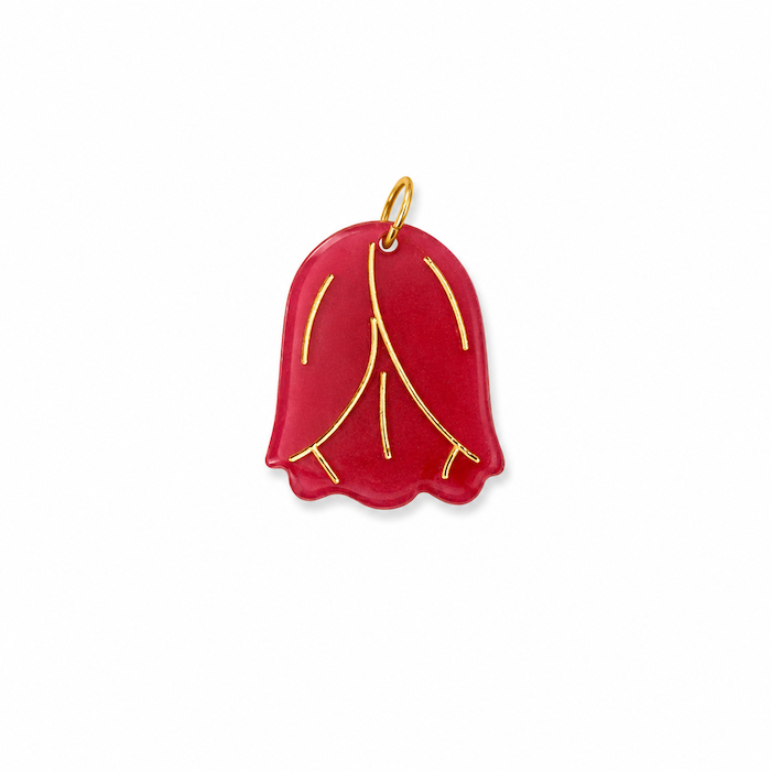 Turkish Soft Red Tulip Charm (SURPRISE)