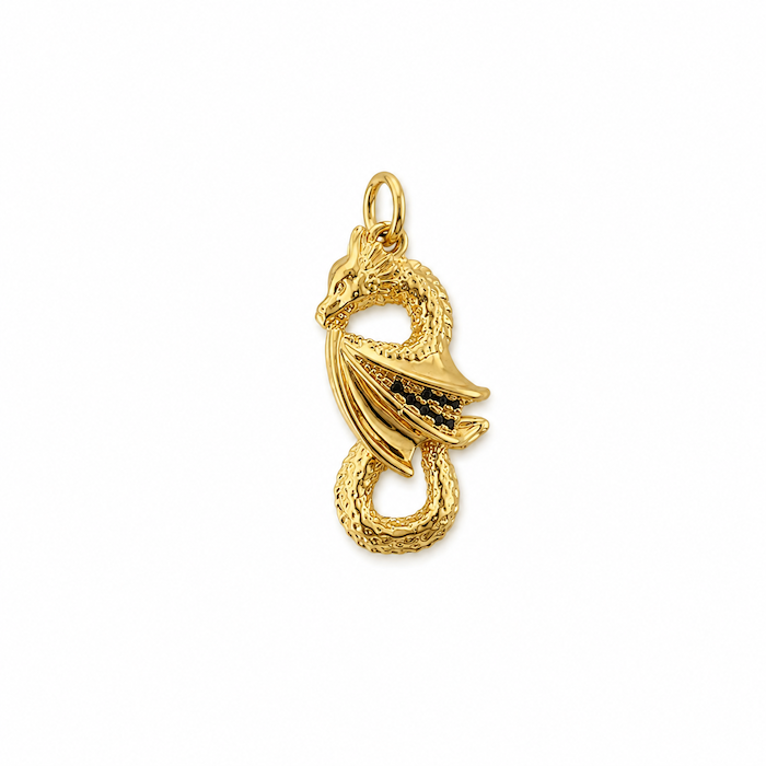 Black Gold Dragon Charm (SURPRISE)