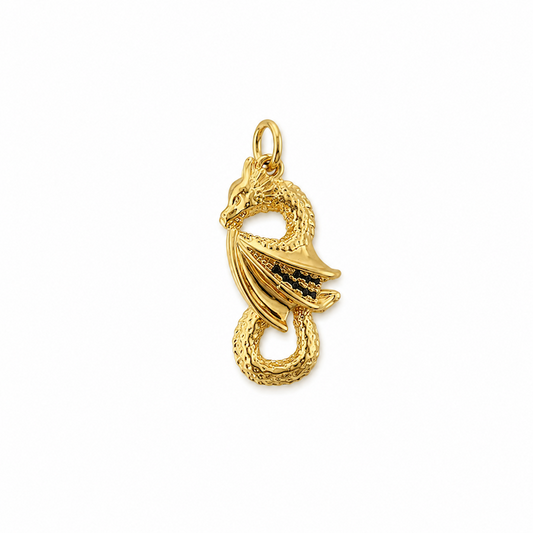 Black Gold Dragon Charm (SURPRISE)