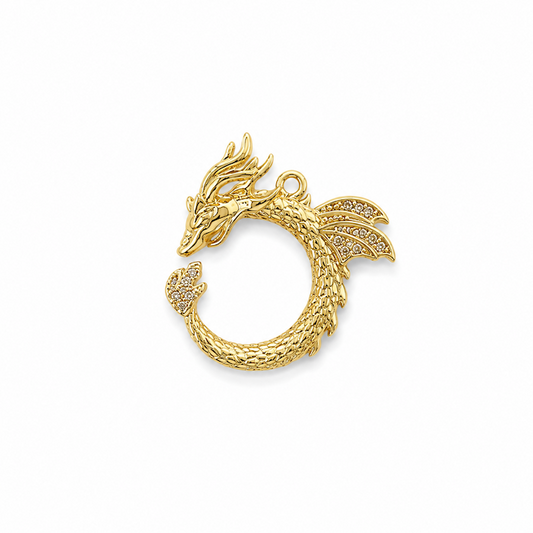 Gold Circle Dragon Charm (SURPRISE)