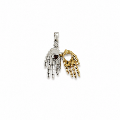 Interactive Holding Hands Charm (Two-Tone SURPRISE)