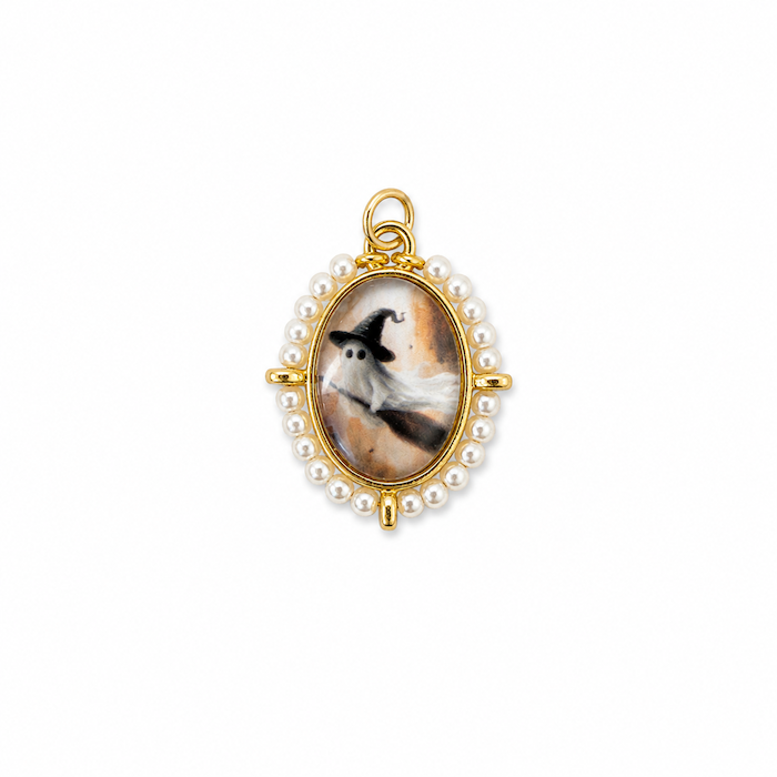 Ghost Witch Cameo Charm (SURPRISE)