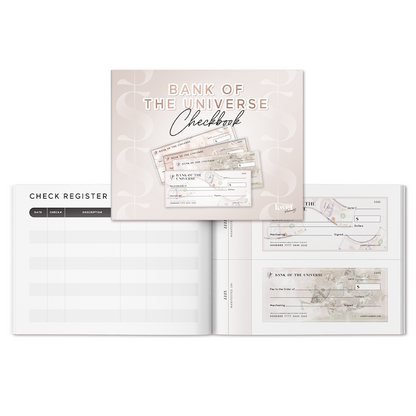 Bank of the Universe Checkbook