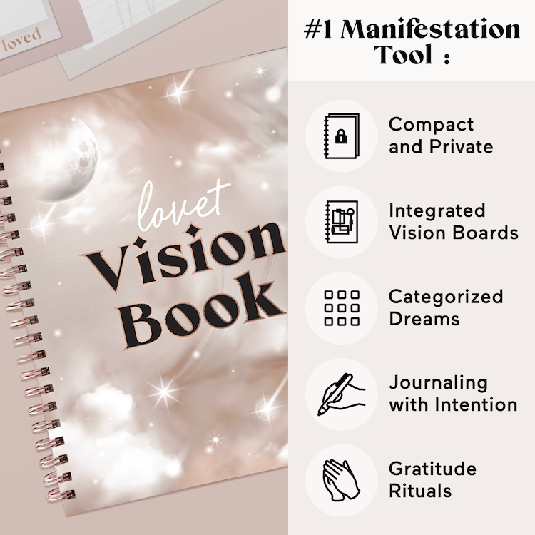Vision Board Book LUXE [COSMIC]