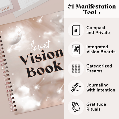 Vision Board Book LUXE [COSMIC]