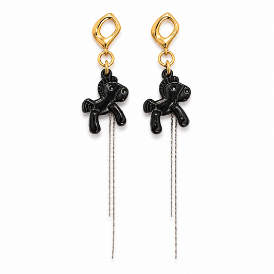 Pony Dangle Earrings (CORE COLLECTION)