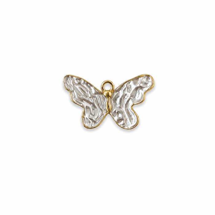 Solid Butterfly 2 Tone Charm (SURPRISE)