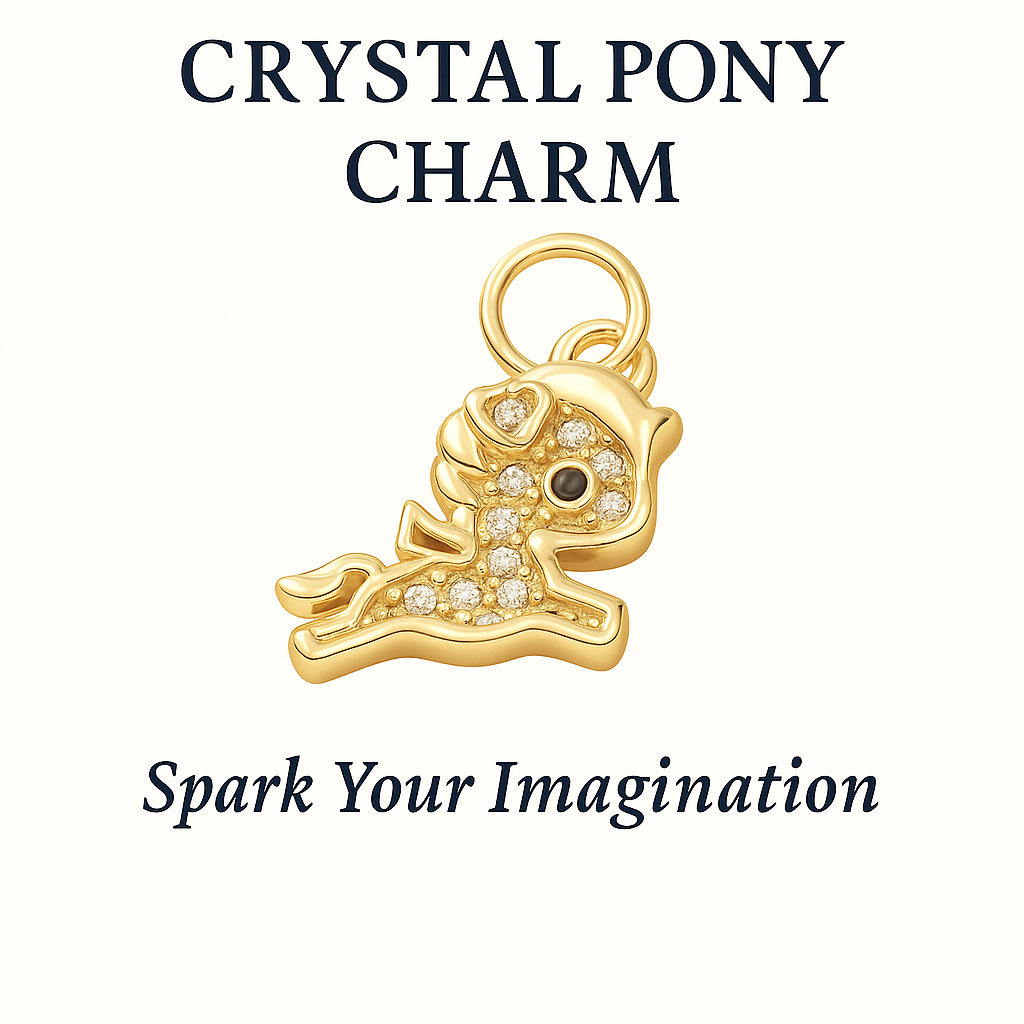 Crystal Pony Charm – Spark Your Imagination