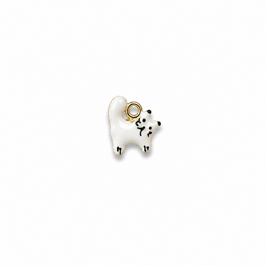 Curious White Kitty Charm (SURPRISE) JAPAN