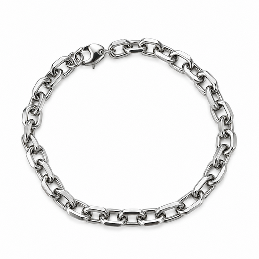 Silver Link Bracelet Bundle - (Chain + 4 Charms) TT LIVE