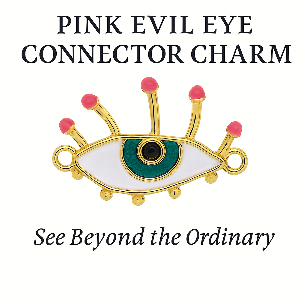 Evil Eye Charm Connector – See Beyond The Ordinary