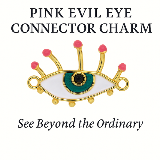 Evil Eye Charm Connector – See Beyond The Ordinary