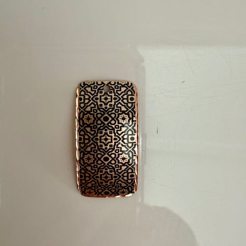 Turkish Ottoman Rectangle Charm COPPER (SURPRISE)