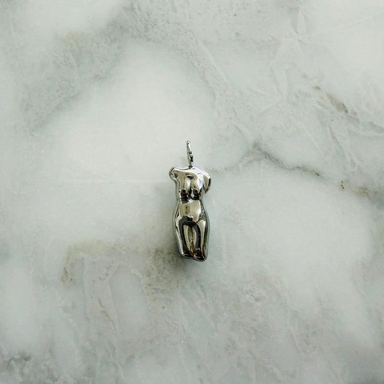 Sculpted Body Charm SILVER - (SURPRISE)