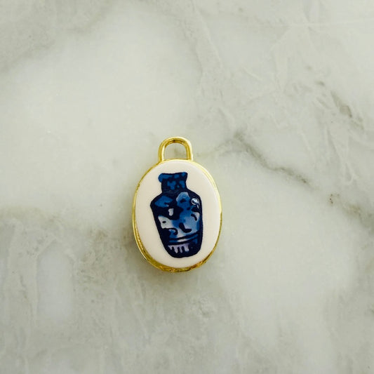 Blue Vase Charm - (SURPRISE)