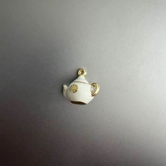 White/Cream Japanese Teapot Charm (SURPRISE)