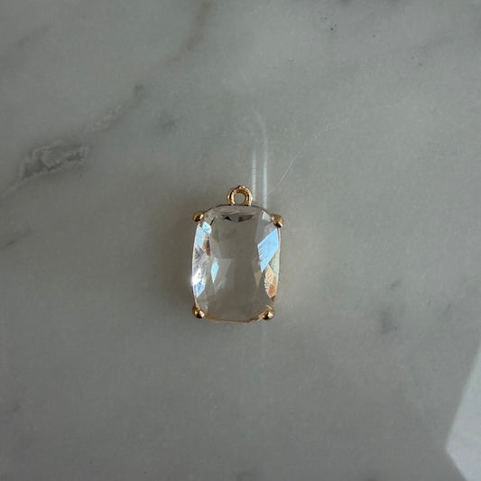 Clear Glass Stone Charm (SURPRISE)
