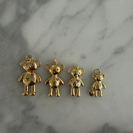 Bear Family (set of 4 CHARMS) (SURPRISE)